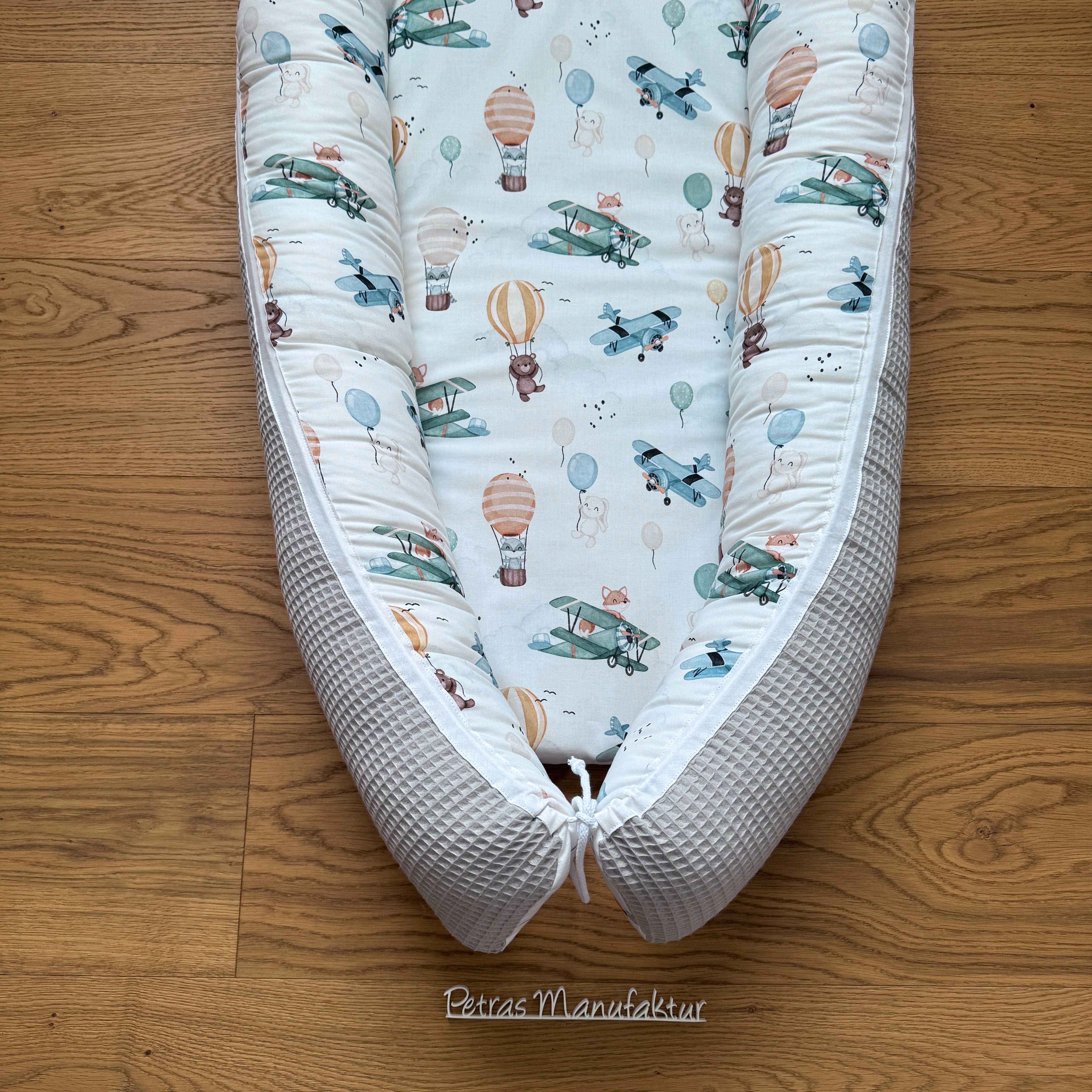 Babynestchen "fliegende Kuscheltiere“